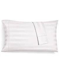 Charter Club 1.5" Stripe 550 Thread Count 100% Cotton Pillowcase Pair, Standard, Exclusively at Macy's
