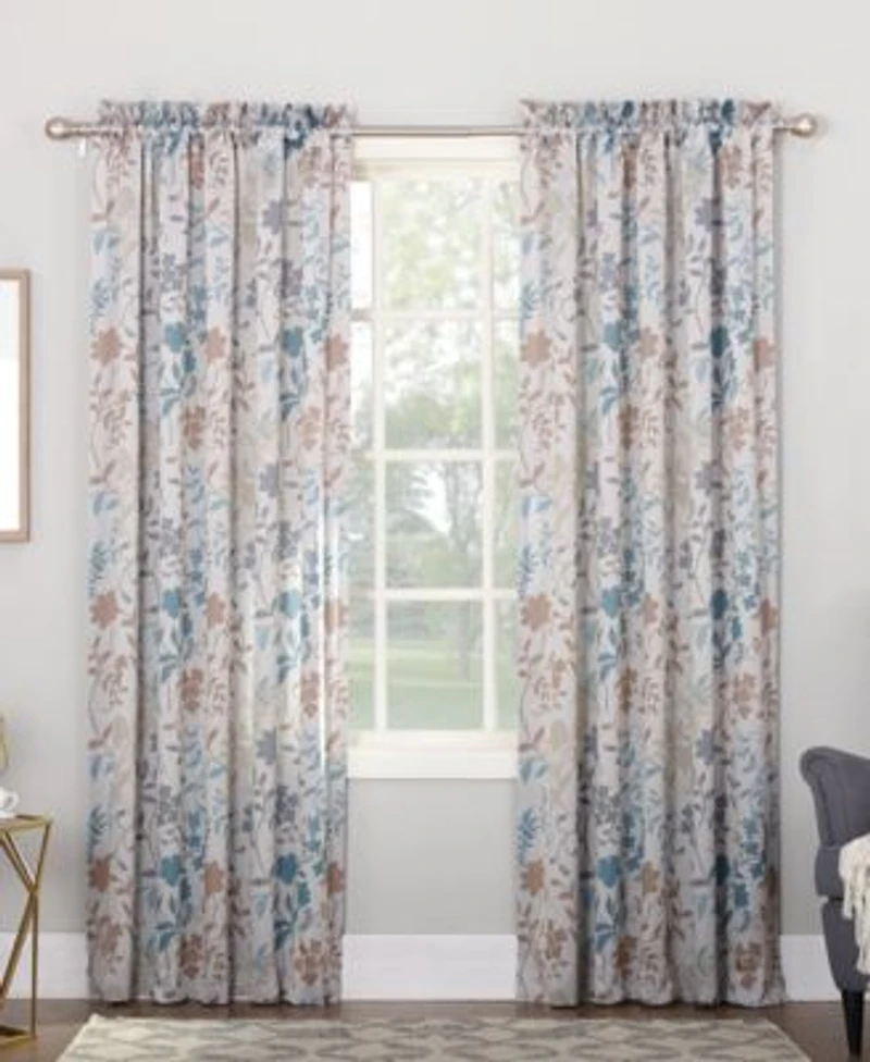 Sun Zero Ena Floral Printed Room Darkening Collection