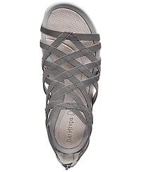 Baretraps Women's Samina Cage Upper Flat Sandals