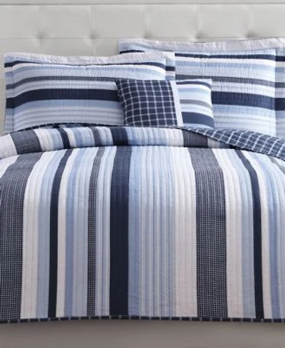 My World Kids Mason Reversible Stripe Quilt Sets