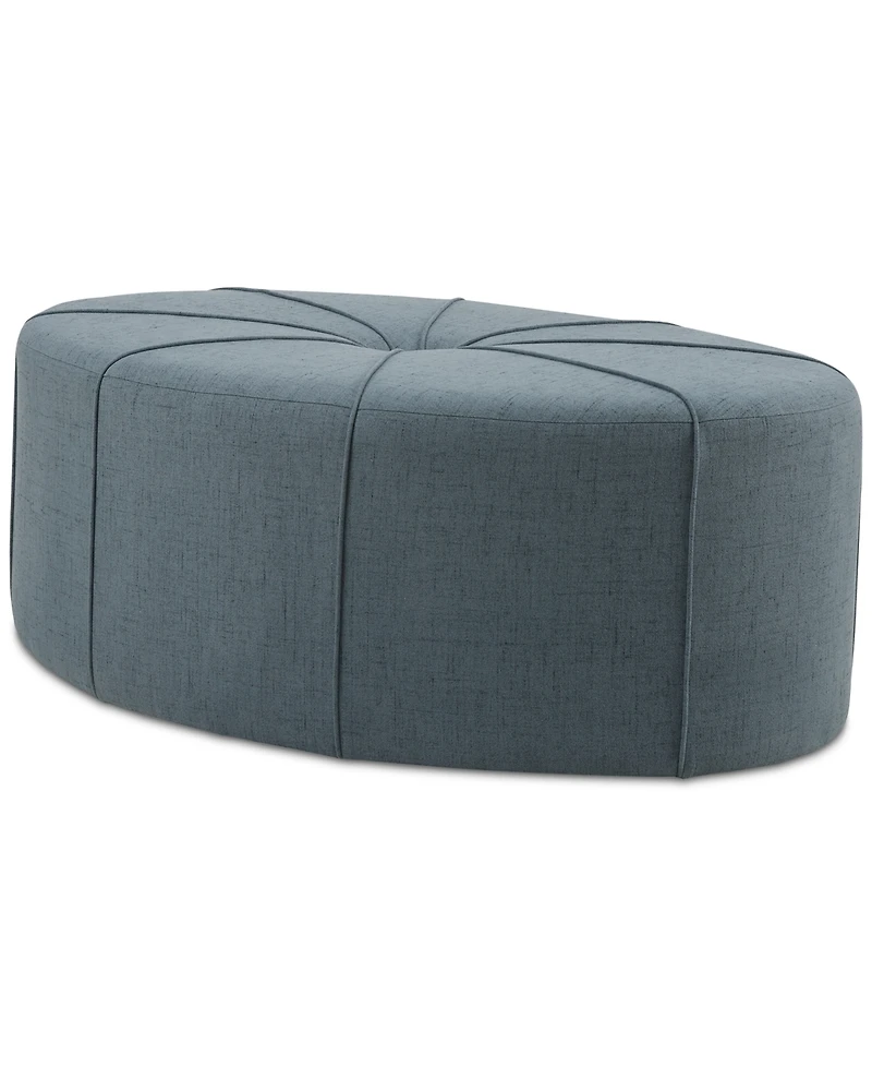 Tasha Oval Ottoman