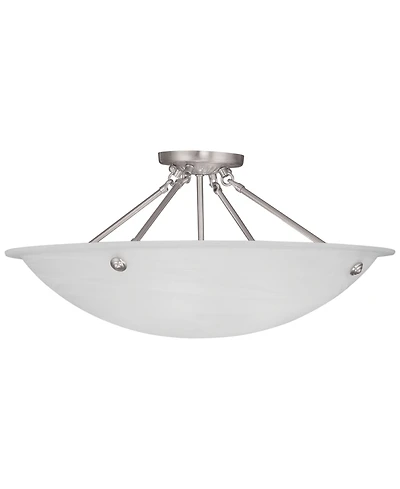 Livex Oasis Semi Flush Light