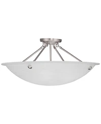 Livex Oasis Semi Flush Light