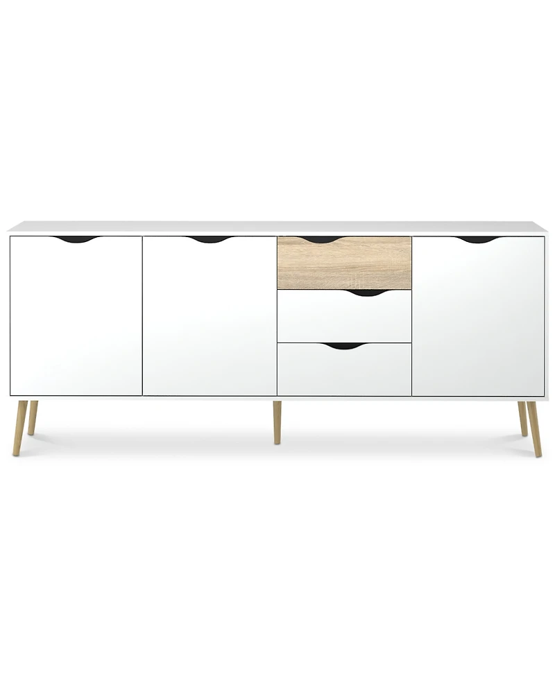 Sorena 3-Drawer Sideboard