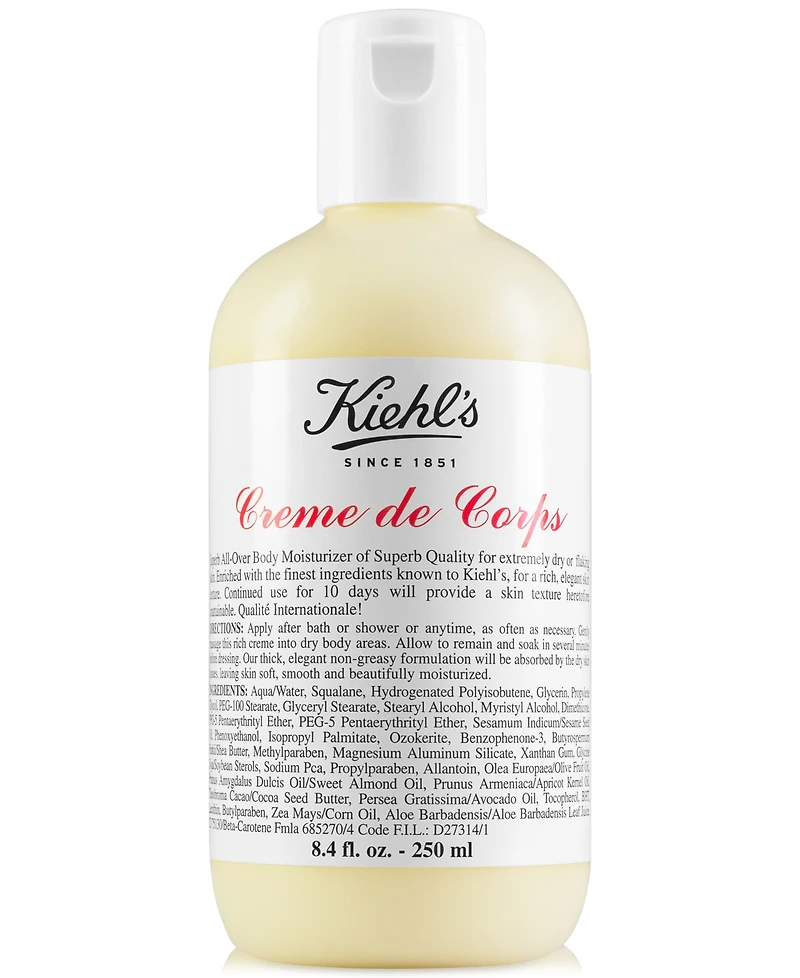 Kiehl's Since 1851 Creme de Corps Body Lotion with Cocoa Butter