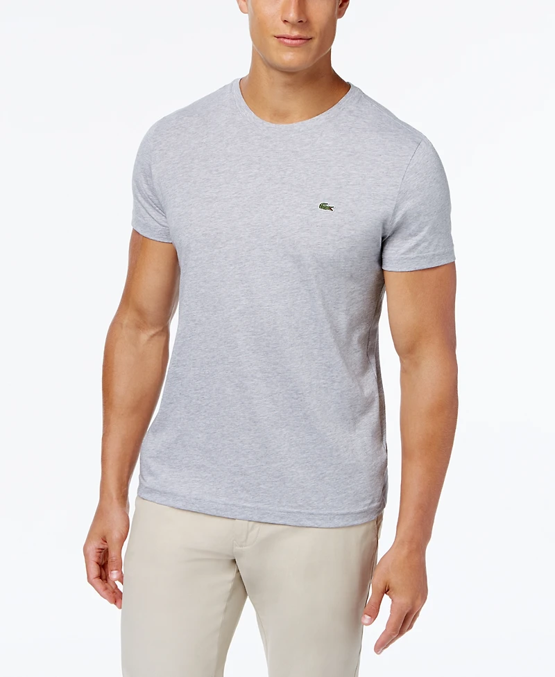 Lacoste Men's Classic Crew Neck Soft Pima Cotton T-Shirt - CCA