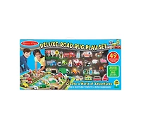 Melissa & Doug Deluxe Road Rug Play Set Playmat