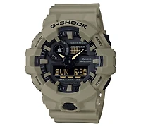 G-Shock Men's Analog-Digital Beige Resin Strap Watch 53mm
