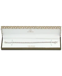 Giani Bernini Blue Cubic Zirconia Tennis Bracelet Sterling Silver, Created for Macy's