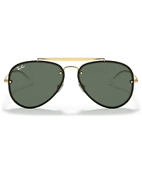 Ray-Ban Blaze Aviator Unisex Sunglasses, RB3584N