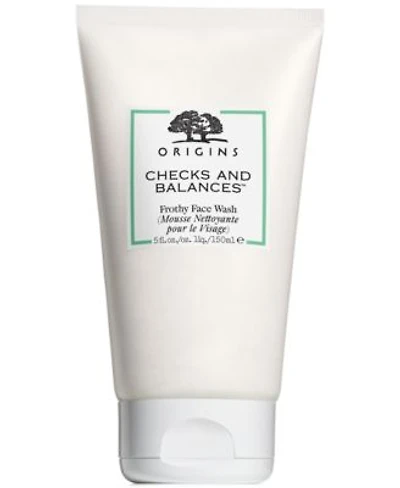 Origins Checks Balances Frothy Face Wash