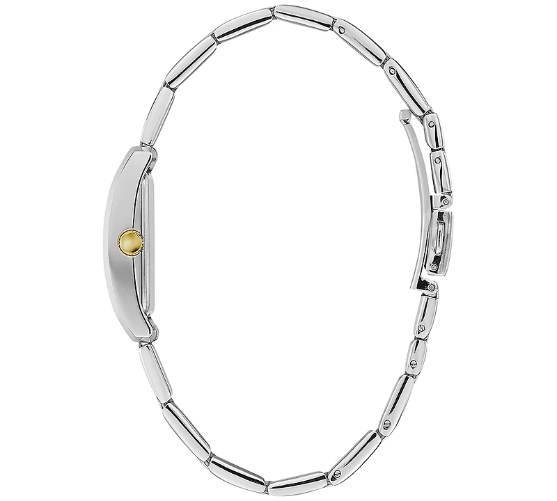Caravelle Designed by Bulova Women's Two-Tone Stainless Steel Bracelet Watch 21x33mm