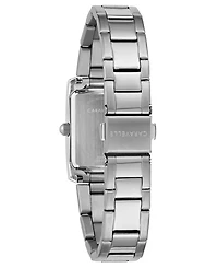 Caravelle Designed by Bulova Women's Stainless Steel Bracelet Watch 21x33mm