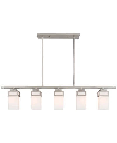 Livex Harding 5-Light Linear Chandelier