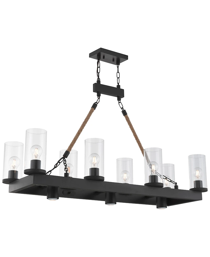 Livex Metuchen 11-Light Linear Chandelier