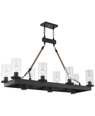 Livex Metuchen 11-Light Linear Chandelier