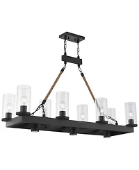 Livex Metuchen 11-Light Linear Chandelier