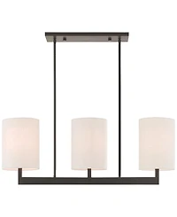 Livex Hayworth 3-Light Linear Chandelier