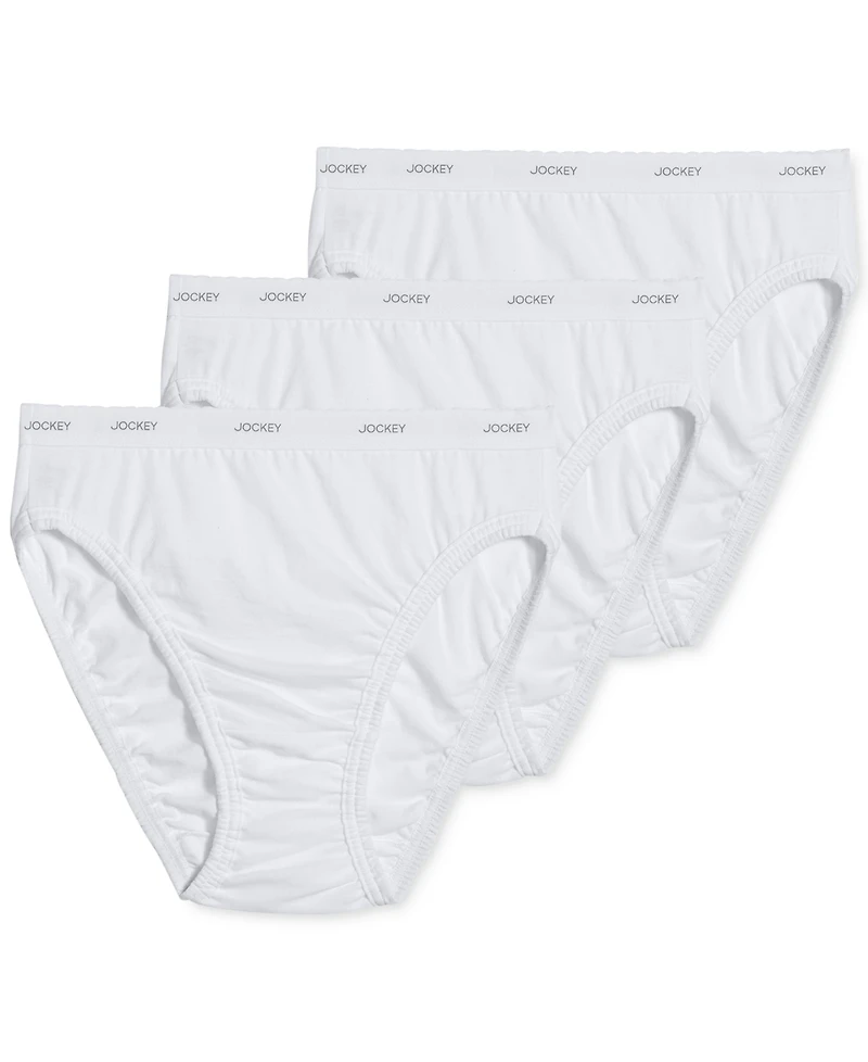 Jockey Classics French Cut Underwear 3 Pack 9480, 9481, Extended Sizes