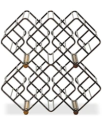Gourmet Basics By Mikasa 12 Bottle Stackable Wine Rack