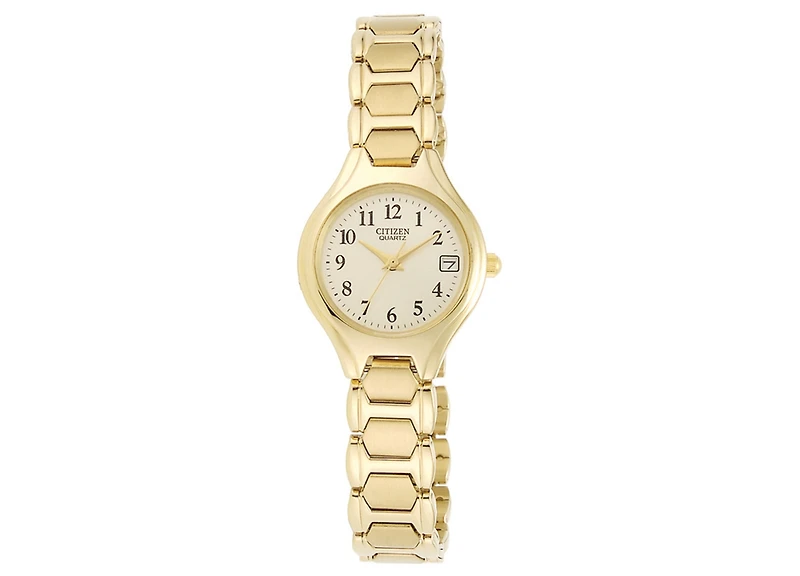 Citizen Women's Gold-Tone Stainless Steel Bracelet Watch 23mm EU2252-56P