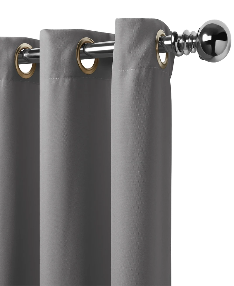 Elrene Home Fashions Connor Solid Indoor/Outdoor Window Curtain