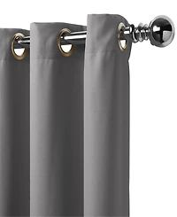 Elrene Home Fashions Connor Solid Indoor/Outdoor Window Curtain