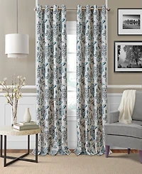 Elrene Sorrento Blackout Linen 52" x 95" Window Panel