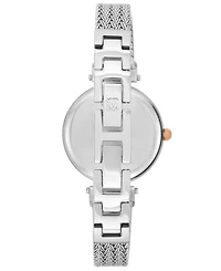 Anne Klein Women's Stainless Steel Mesh Bracelet Watch 30mm