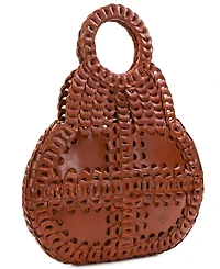 Patricia Nash Pisticci Chainlink Leather Shoulder Bag