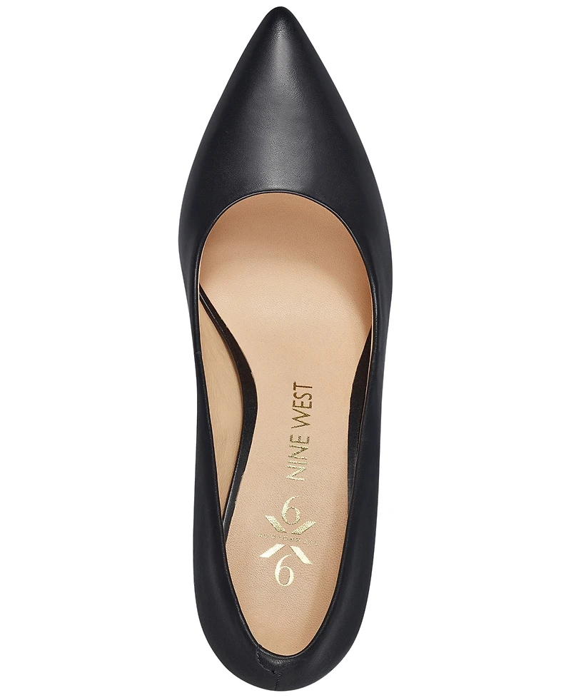 Nine West Women's Astoria 9x9 Block Heel Dress Pumps