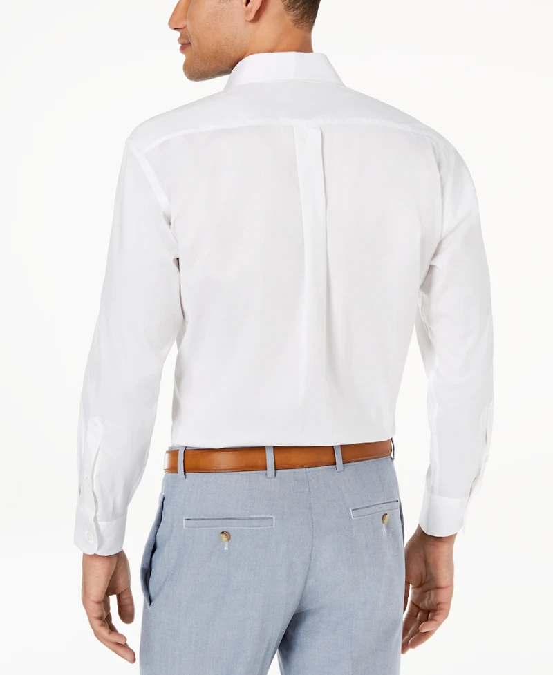 Club Room Men's Regular Fit Pinpoint Dress Shirt, Created for Macy's