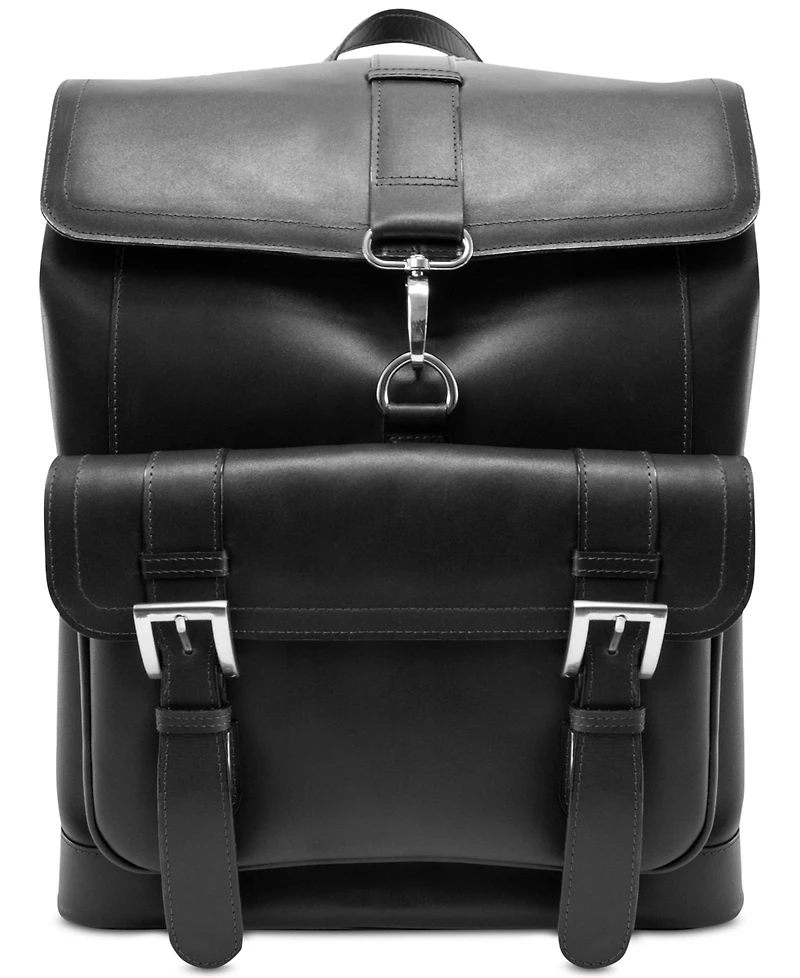 McKlein Hagen Leather Laptop Backpack