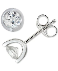 Diamond Tension Stud Earrings (1 ct. t.w.) in 14k White, Yellow or Rose Gold