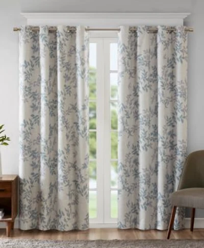 Sunsmart Julie Botanical Print Blackout Window Panels