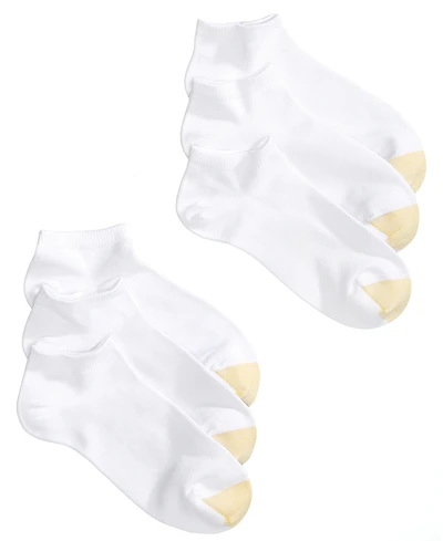 Gold Toe Women's 6-Pack Casual Ultra Soft Liner Socks