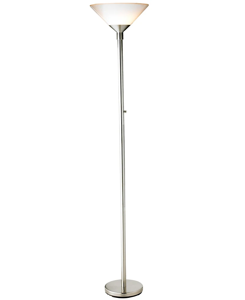 Adesso Aries Torchiere Floor Lamp