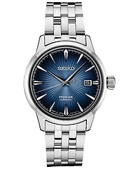 Seiko Men's Automatic Presage Stainless Steel Bracelet Watch 40.5mm