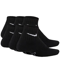 Nike Big Kids' Cushioned Ankle Socks, 6 Pairs