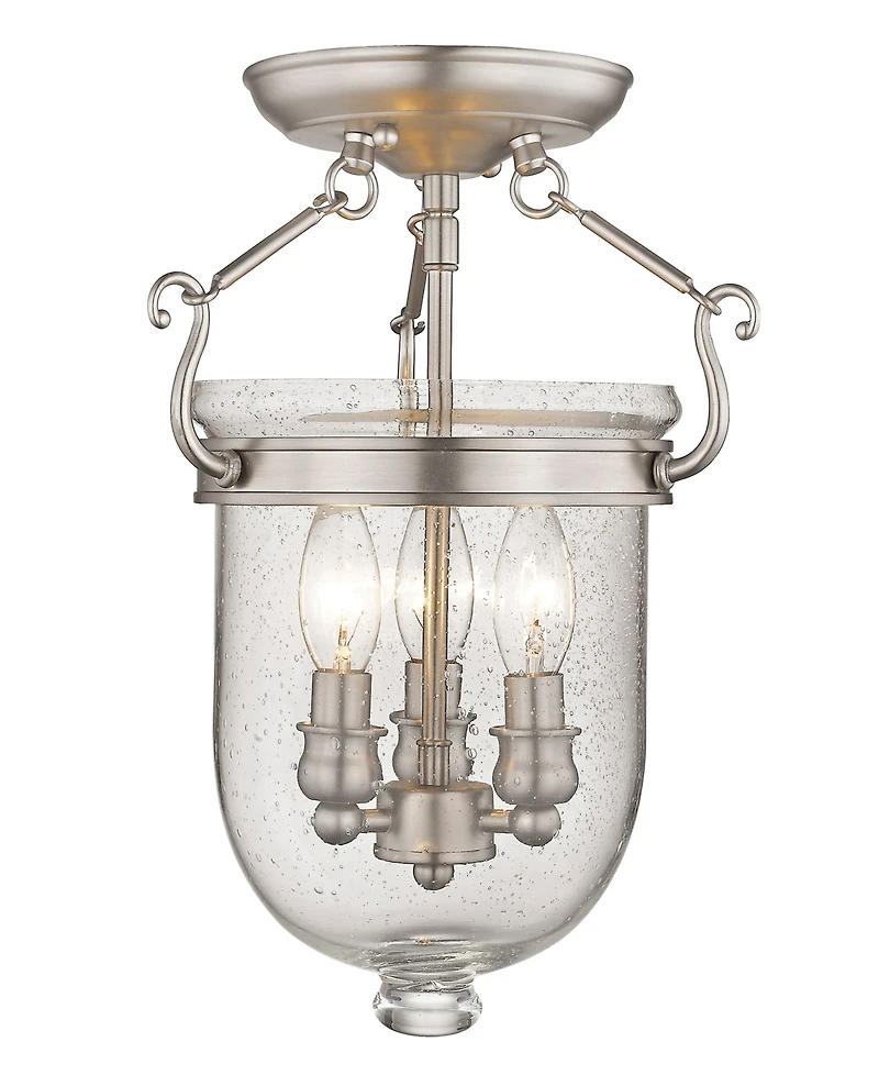 Livex Jefferson Semi Flush Light