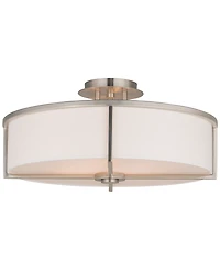 Livex Wesley 4-Light Flush Mount