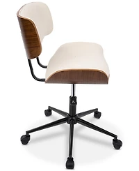 Lombardi Faux Leather Office Chair