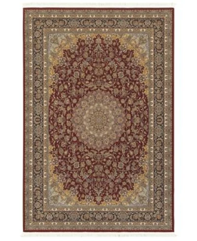 Jhb Design Paragon Medallion Red Area Rug