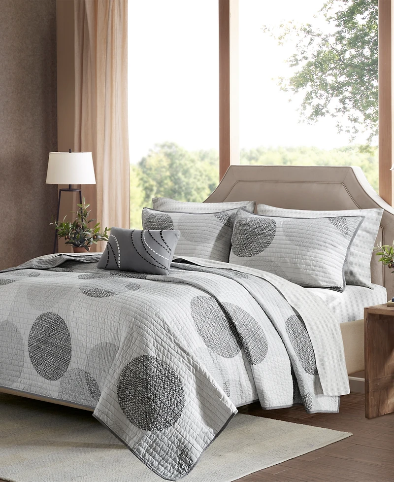 Madison Park Essentials Knowles 8-Pc. Quilt Set