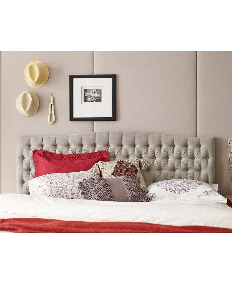 Elle Decor Celeste King Headboard