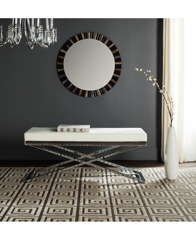 Hone Leather Bench