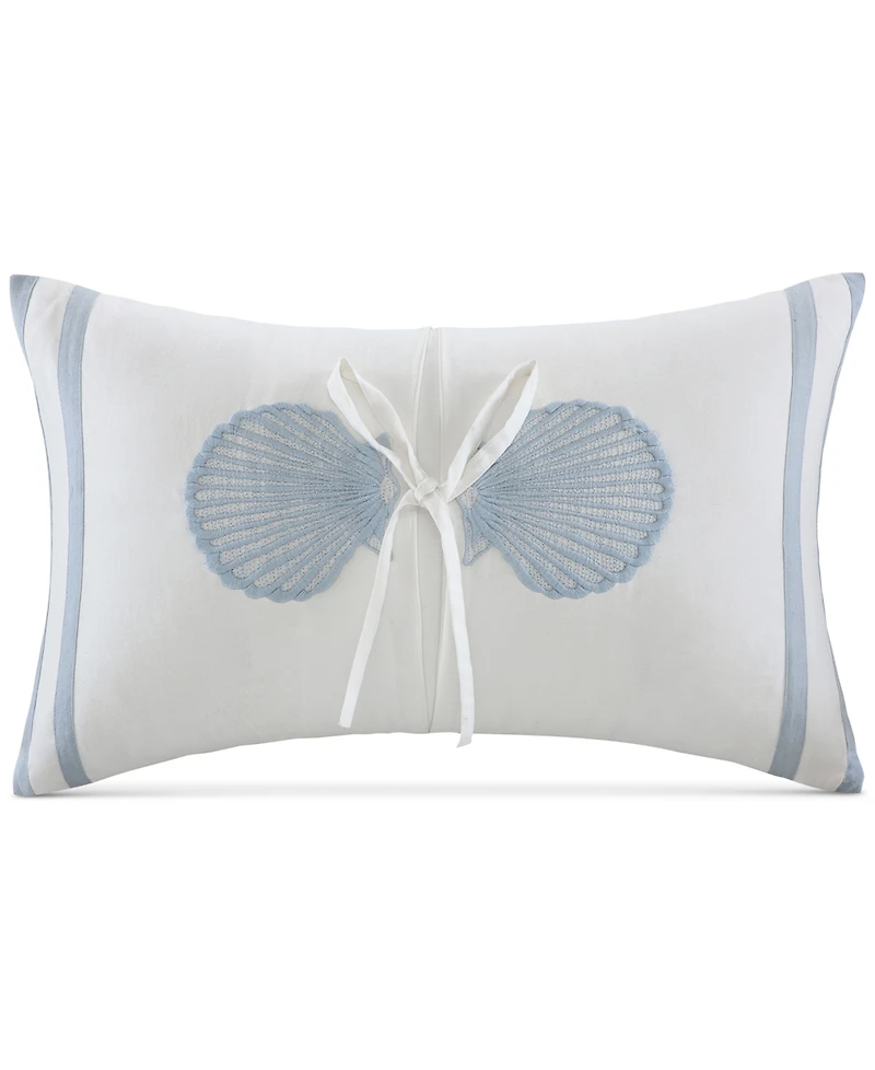 Harbor House Crystal Beach Embroidered Decorative Pillow, 12" x 20"