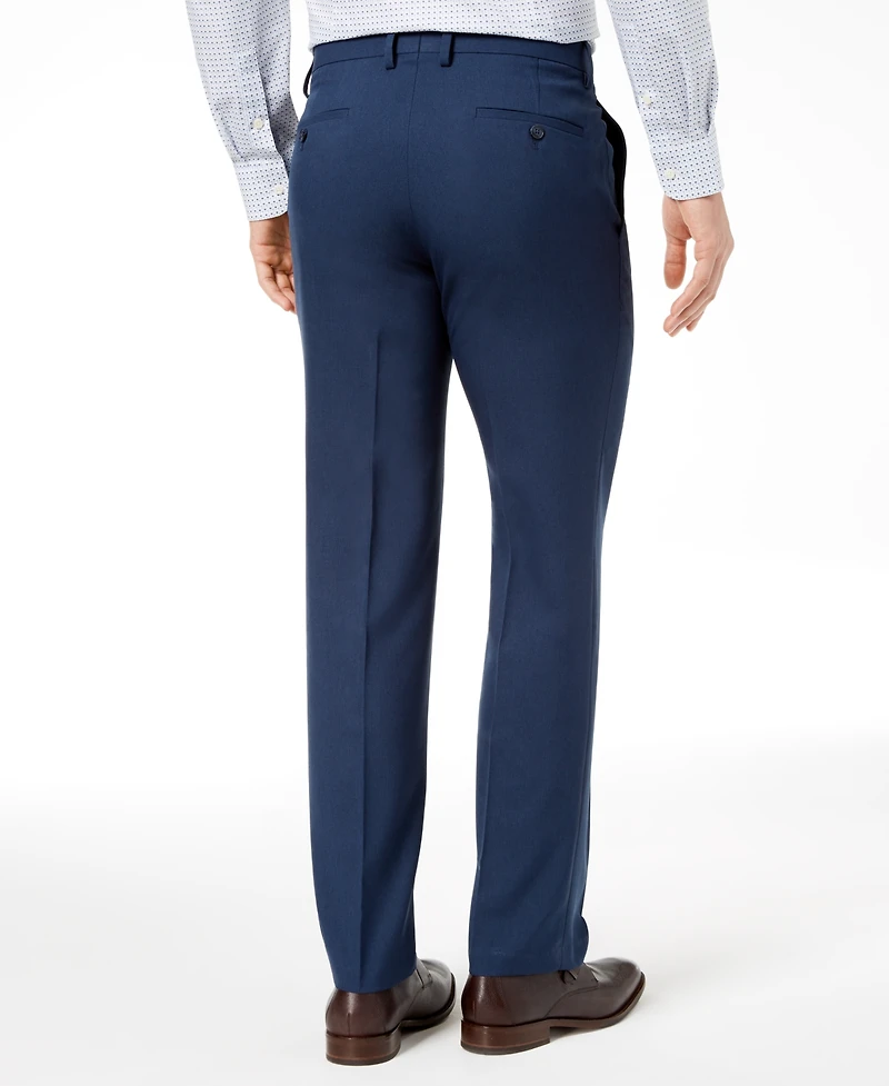 Kenneth Cole Reaction Men's Modern-Fit Micro-Check Dress Pants