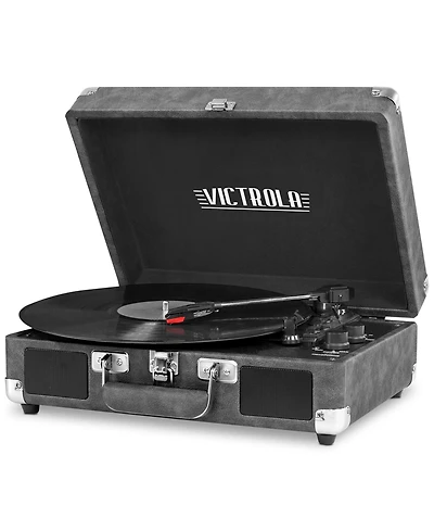 Innovative Technology Victrola 3-Speed Bluetooth Suitcase Record Player
