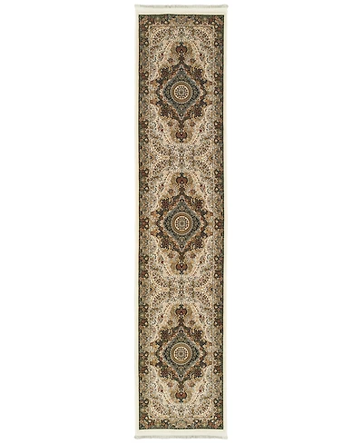 Oriental Weavers Masterpiece Cav Ivory 2'3" x 10' Runner